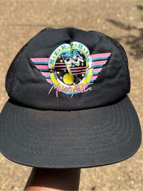 Vintage 80s Memphis music fest snapback hat